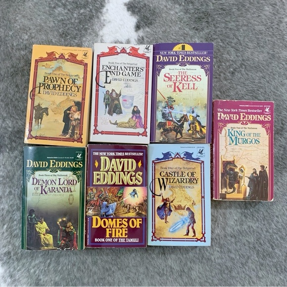 David Eddings Vintage Book Lot - Picture 2 of 14